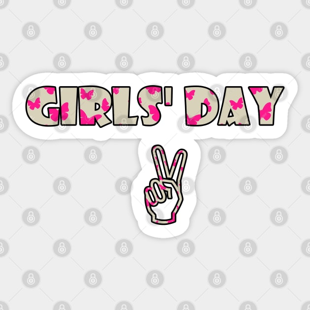 girls' day Sticker by sarahnash